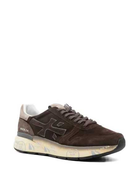 Sneakers Premiata σουέντ καφέ
