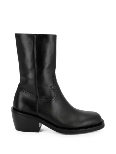 Cizme Dries Van Noten din piele negru
