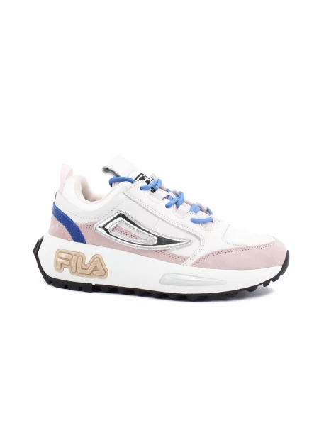 Sneakersy Fila skórzane białe