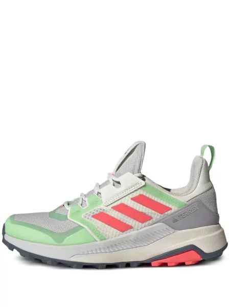 Sneakersy Adidas Forum do biegania zamszowe z dekoltem w serek szare