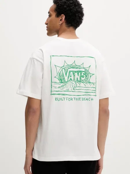 Vans tričko béžové