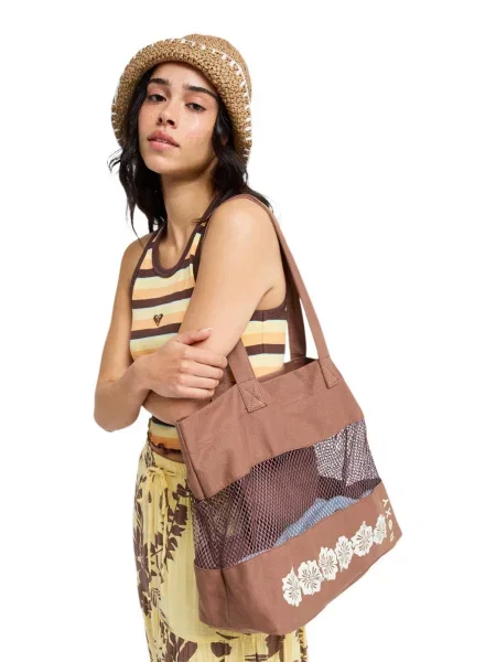 Torba typu tote dla Kobiety SUMMER BREEZY brązowy