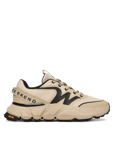 Sneakers Weekend Max Mara Alb bej