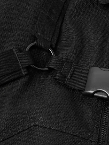 Geacă bomber Rick Owens cu cataramă negru