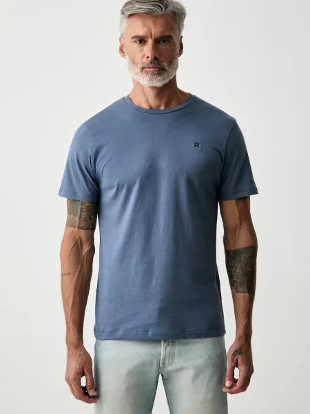 Hackett London tricou pentru bărbați din albastru