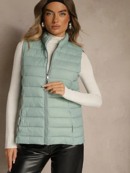 Vestă Soellame deschis verde