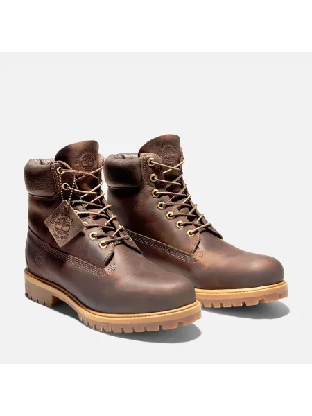 Boty Timberland Premium brown hnědé