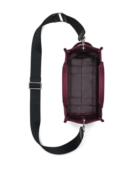 Geantă Marc Jacobs din canvas violet