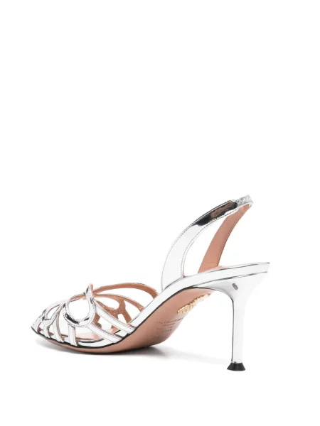 Sandale Aquazzura slingback cu bretele