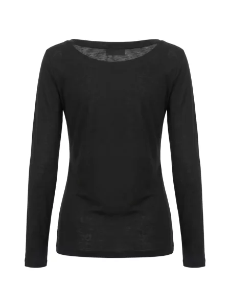 Lung tricou Purotatto negru