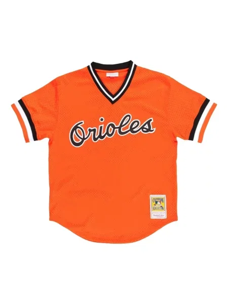 Tricou Mitchell & Ness portocaliu
