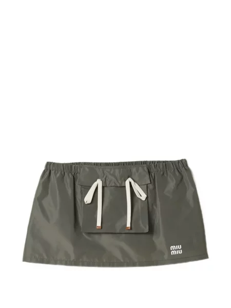 Fustă Miu Miu verde