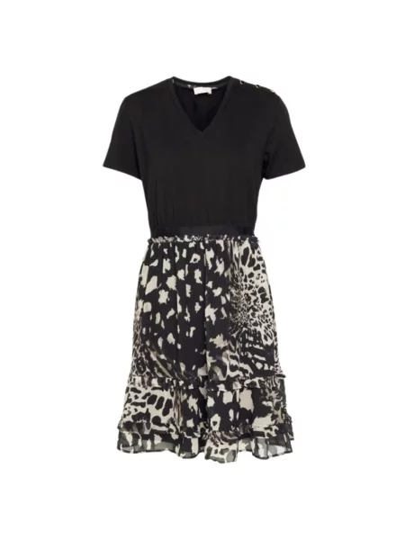 Sukienka koszulowa Liu Jo czarna