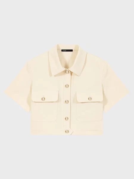 Піджак Maje бежевий