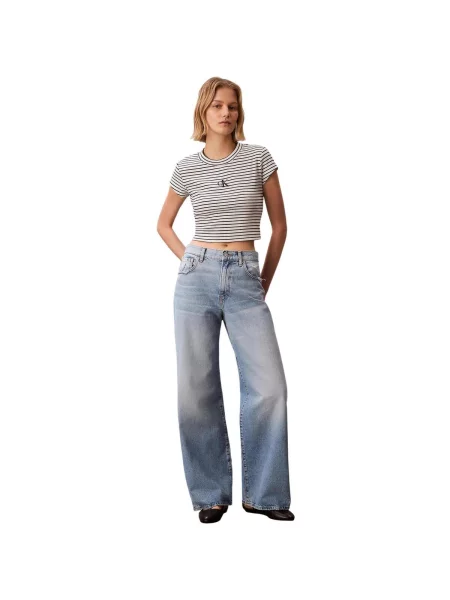 Majica Calvin Klein Jeans crna