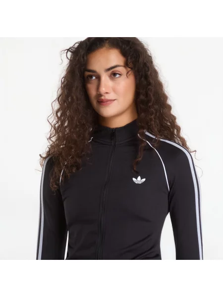 Jakna Adidas Originals s črtami črna