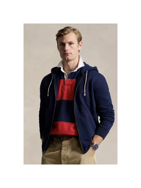 Bluza Polo Ralph Lauren klasyczna niebieska