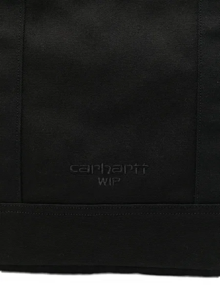 Чанта Carhartt Wip бродирана черно