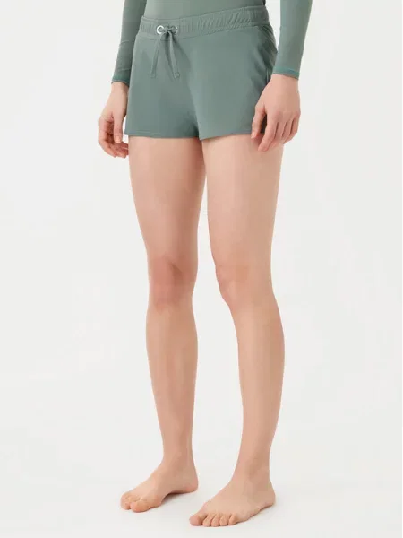 Banana Moon Szorty plażowe Tiwi Print zielony