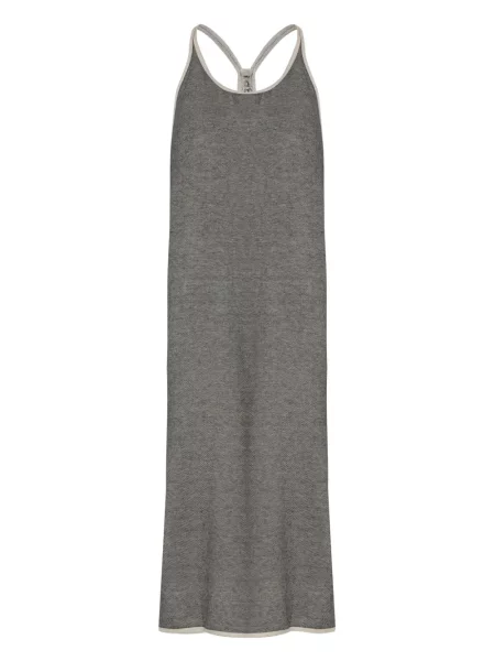 Rochie fără mâneci Osklen fără mâneci de costum gri
