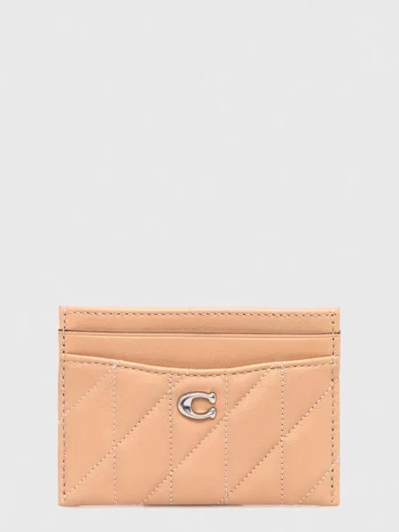 Портмоне Coach бежово