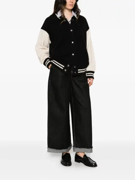 Lung cardigan Laneus negru