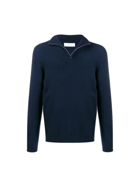 Sweter Pringle Of Scotland z wełny merino niebieski