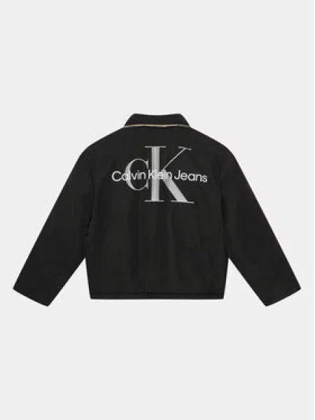 Calvin Klein Jeans Bunda pro přechodné období Skater černá