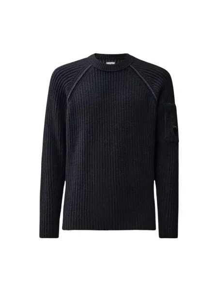 Sweter C.p. Company wełniany czarny