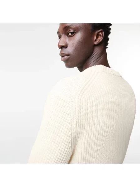 Свитер Lacoste с круглым вырезом