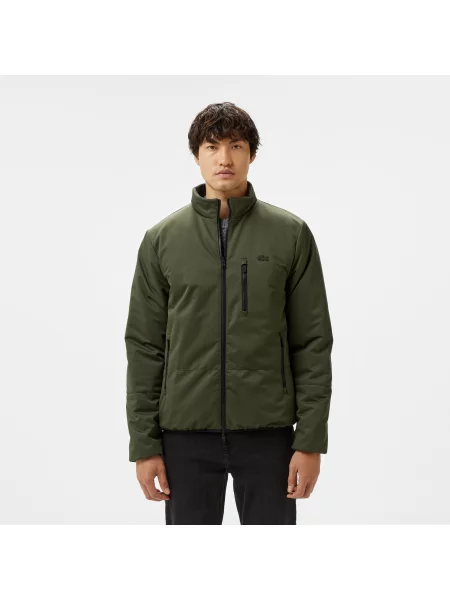 Lacoste Kurtka Regular Fit Z Kołnierzem czarny