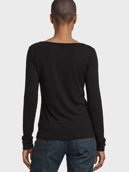 Лонгслив G-star Raw черный