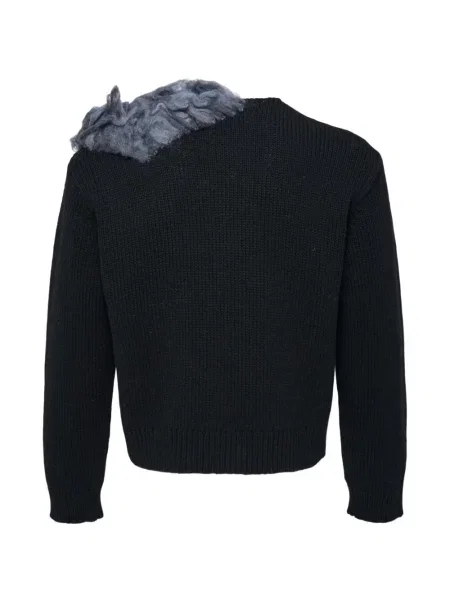 Pulover Doublet de lână negru