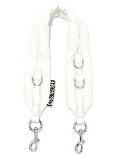 Geanta de piele Marc Jacobs din piele alb