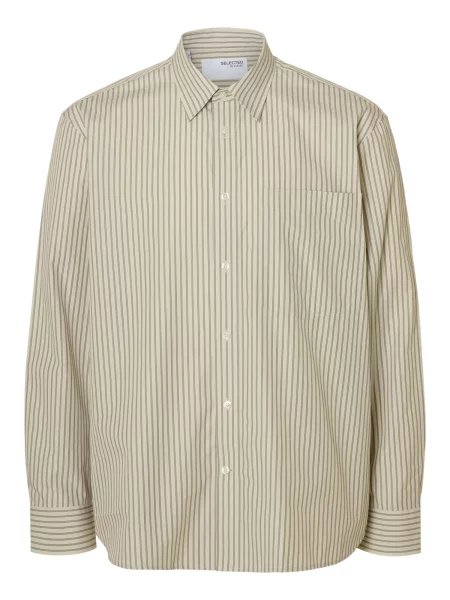 SELECTED HOMME Cămașă Larry deschis maro