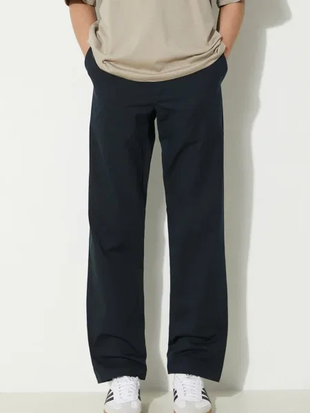 Штани Norse Projects Aros Regular Organic прямі синій