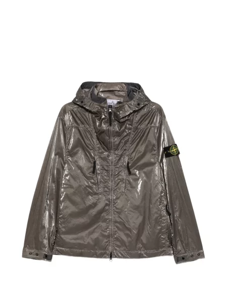 Bunda Stone Island s kamínky šedá