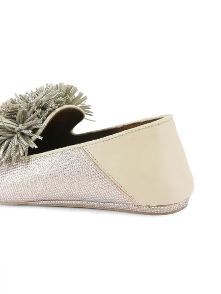 Pantofi loafer Kurt Geiger London cu pompoane