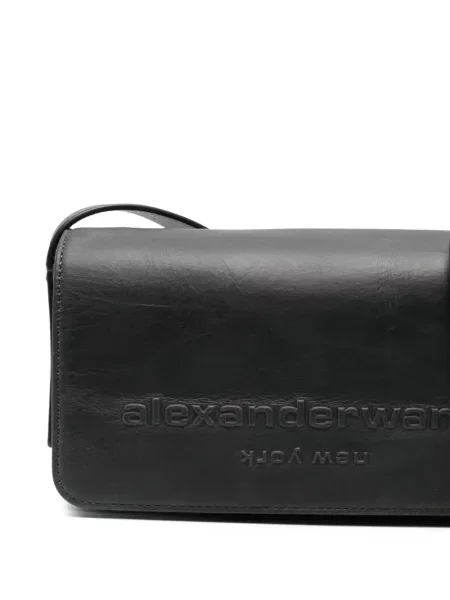 Geanta de piele Alexander Wang din piele negru