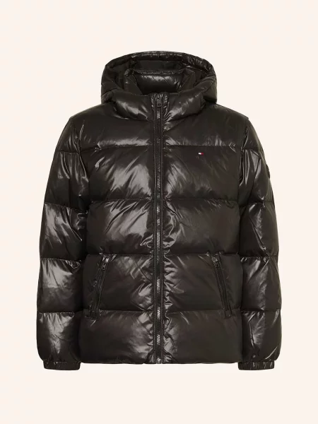 Tommy Hilfiger Péřová Bunda černá