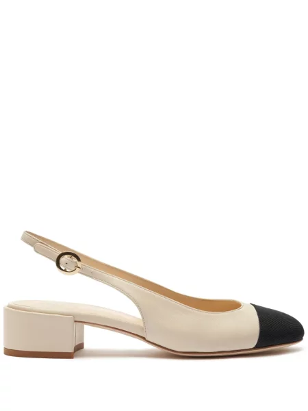 Pantofi cu toc Scarosso alb