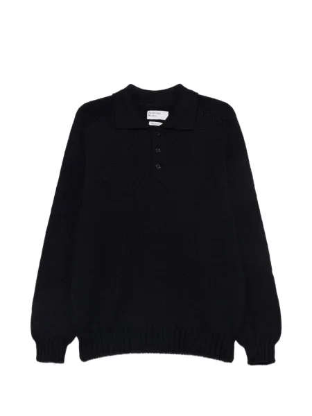 Tricou polo Universal Works albastru
