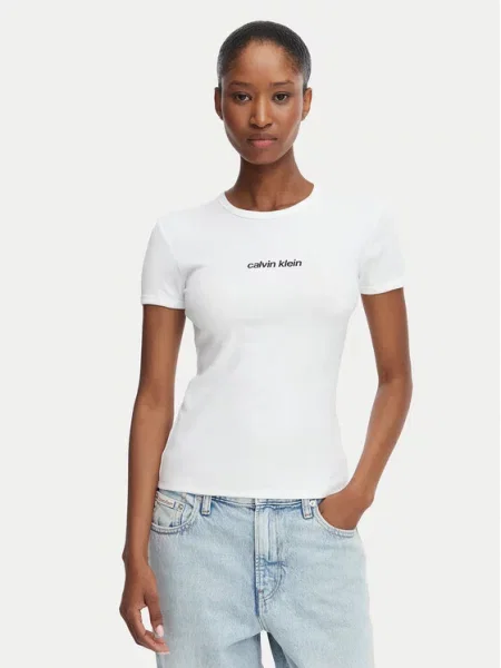 Calvin Klein Jeans Tricou alb