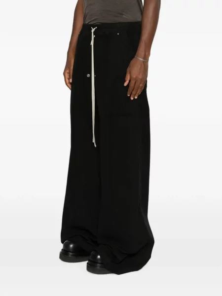 Pantaloni Rick Owens Drkshdw cu cordon negru