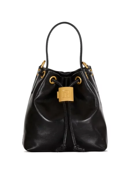 Geantă Balmain din piele negru