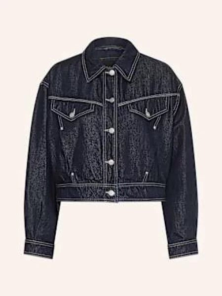 Boss Kurtka Jeansowa blau granatowa