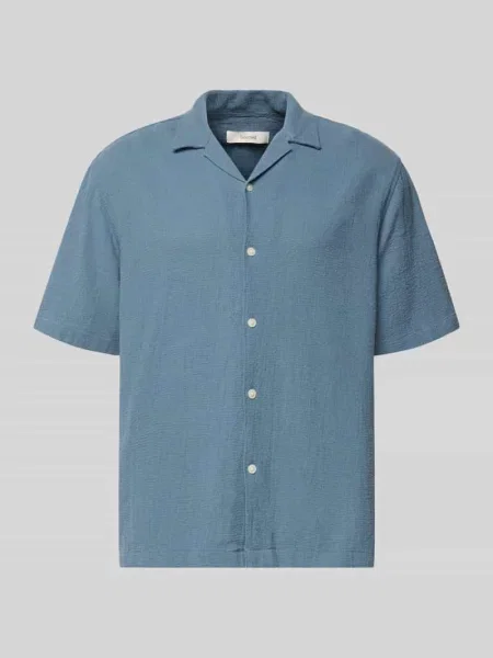 Koszula casualowa o kroju relaxed fit z czystej bawełny model RLXCAL' Selected Homme