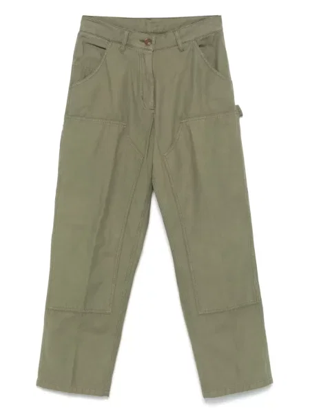 Spodnie Filson z autografem zielone