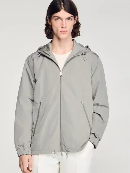 Ветровка Sandro серая