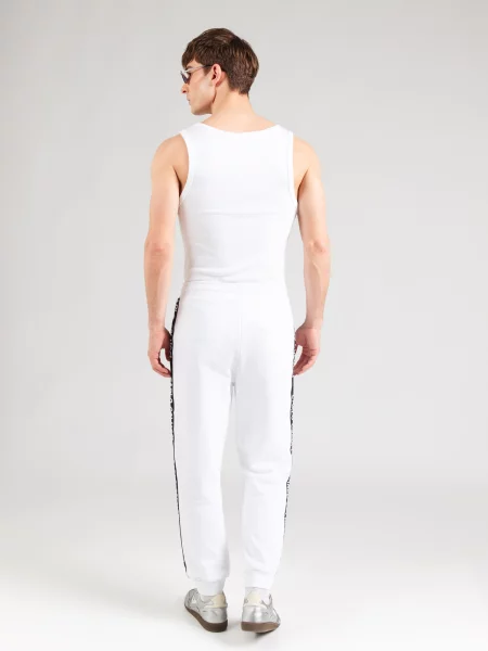 Carlo Colucci Pantaloni negru alb